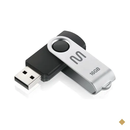 Pen Drive Twist 16GB USB Leitura 10MB/s e Gravação 3MB/s Preto Multilaser -…