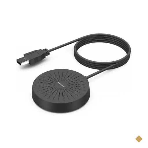 Microfone Multilaser Omnidirecional Ph361 Usb Para Conferência