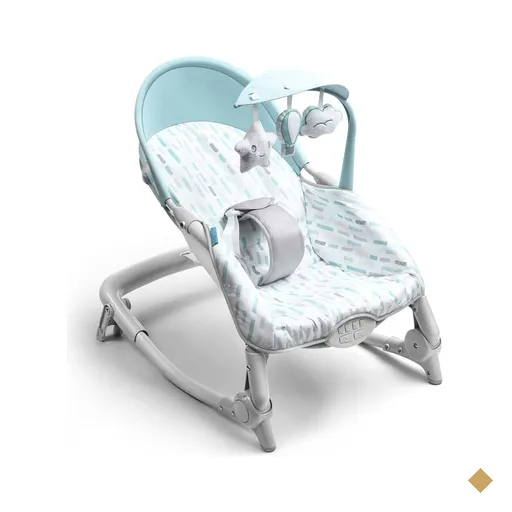 Cadeira de balanço e descanso Multikids 0-18kgs vibratória Spice - BB292OUT…