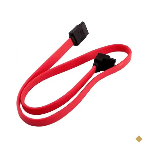 Cabo SATA-III SATA 6.0Gbit/s Transferência de Dados 30cm, Trava 90 Graus - MD9