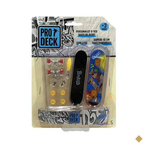 Prodeck Skate de Dedo Personalizável 1Pc Multikids - BR1803OUT [Reembalado]