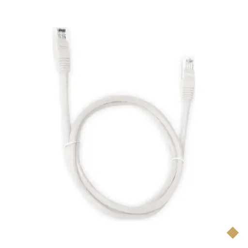 Cabo de Rede RJ-45 CAT6 2,5m Branco - Pluscable