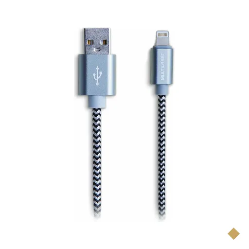 Cabo Lightning Macho e USB-A para iPhone com Cabo de 1,5 Metros e Material em…