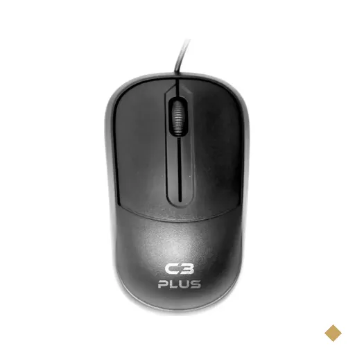 Mouse C3Tech MS-35BK Óptico 1000dpi USB