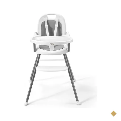 Cadeira de Alimentação Berry 3 em 1 Cinza Multikids Baby - BB391OUT…