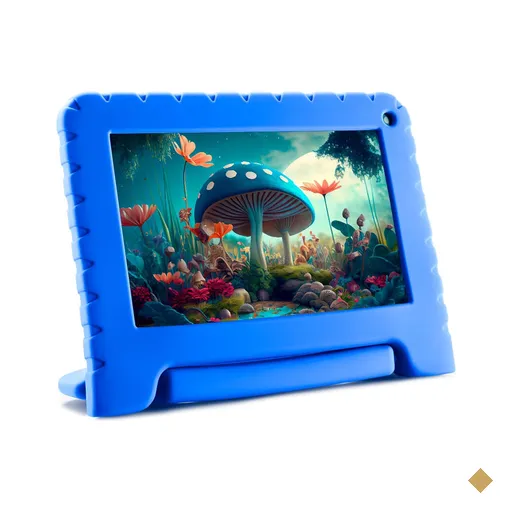 Tablet Infantil Kid Pad Azul 64GB + Tela 7 pol + Wi-fi + Android 13 + Quad Core…