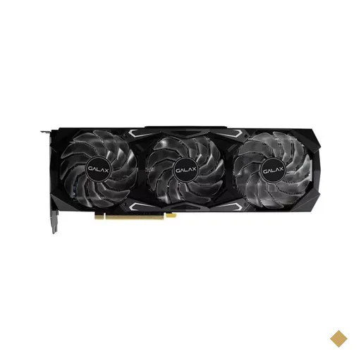 Placa de Vídeo GALAX GeForce RTX 3080 SG (1-Click OC) LHR 10GB GDDR6X 320-bit…