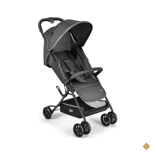 Carrinho de bebê compacto Multikids Spy 0 até 15kg Cinza - BB425OUT…