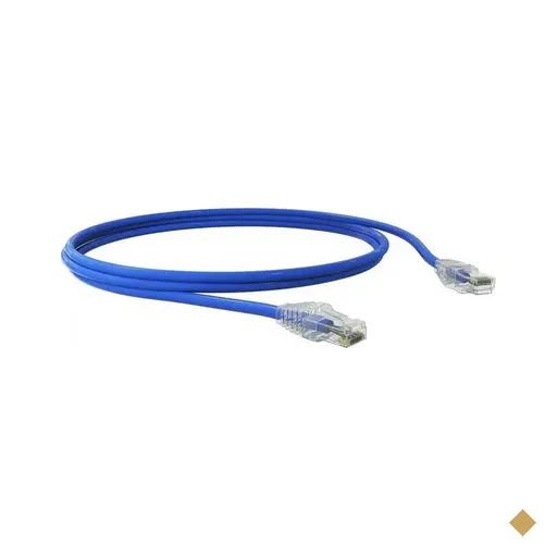 Cabo de Rede RJ-45 CAT6 U/UTP 0,5m Azul - Soho Plus