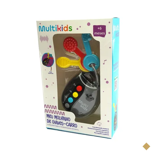 Meu Molhinho de Chaves Carro com Sons Multikids - BR1944OUT [Reembalado]