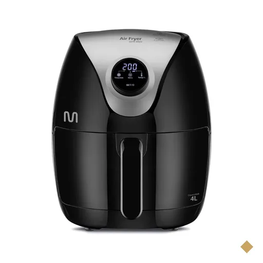 Air Fryer 4L Digital 127V 1500W Preta Multi - GO205OUT [Reembalado]