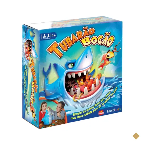 Jogo Tubarão Bocão Multikids - BR753OUT [Reembalado]