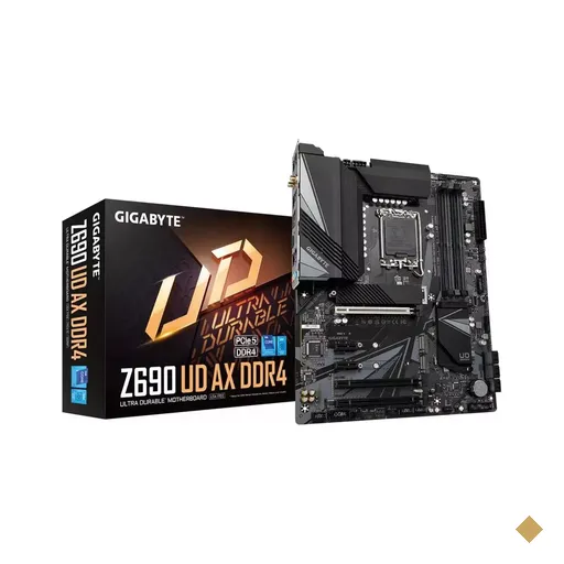 Placa Mãe Gigabyte Z690 UD AX DDR4 (LGA 1700/Intel Z690/M.2/Wi-Fi 6 802.11ax)