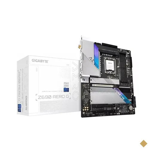 Placa Mãe Gigabyte Z690 Aero G (LGA 1700/Intel Z690/M.2/DDR5/Wi-Fi 6 802.11ax)
