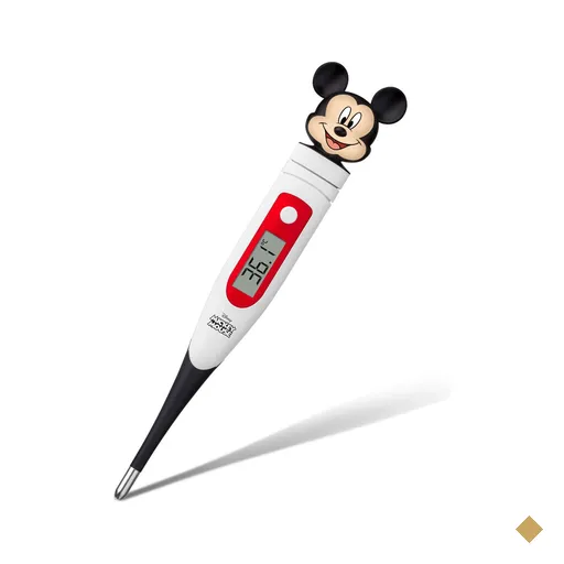 Termômetro Digital Mickey Disney com Ponta Flexível Multi Saúde - HC078OUT…