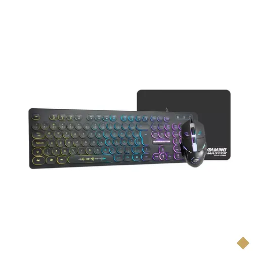 Kit Teclado e Mouse K-MEX KM76+MOD7+FX-X2418 USB + MousePad