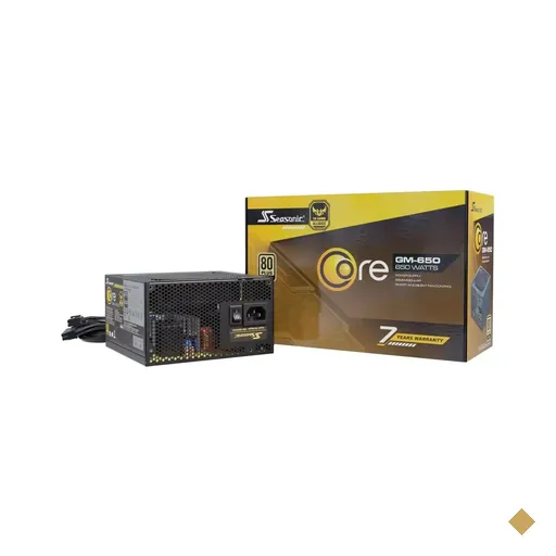 Fonte Seasonic 650W Core GM Series ATX12V SSR-650LM 80 PLUS Gold