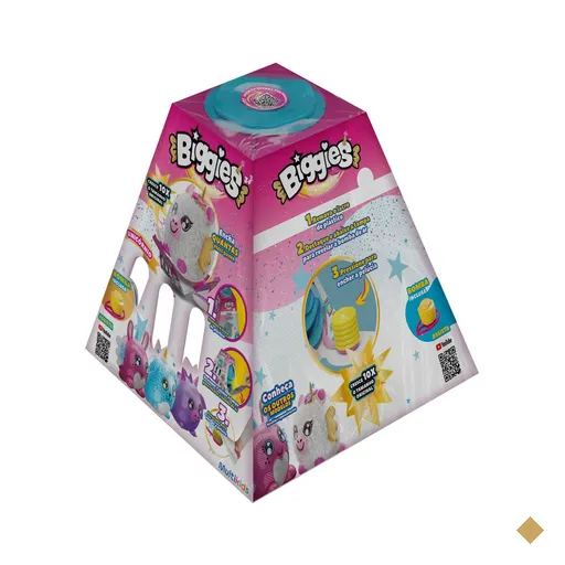 Pelúcia Inflável Biggies Unicórnio Multikids - BR1994OUT [Reembalado]