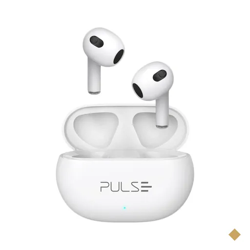 Fone de Ouvido Bluetooth TWS Buds Touch Branco Pulse - PH414OUT [Remanufaturado]