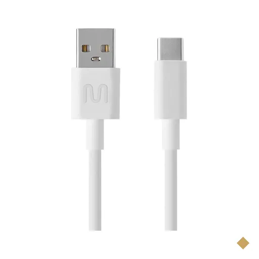 Cabo Tipo C 1.2m Branco - WI442