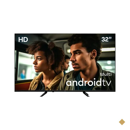Smart TV HD 32" Multi 3 HDMI com Wifi e Espelhamento de Tela - TL062MOUT…
