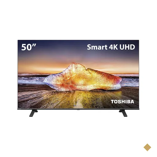 Smart TV DLED 50" 4K Toshiba 50C350MS VIDAA 3 HDMI 2 USB Wi-Fi - TB022MOUT…