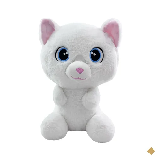 Pelúcia Little Friends Gato Luna 30cm Multikids - BR2228