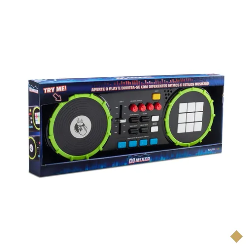 Painel de Música Dj Mixer Multikids - BR1175OUT [Reembalado]