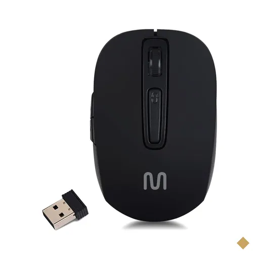 Mouse Sem Fio Multi (Multilaser) Wave Recarregável Bateria de Litío e…