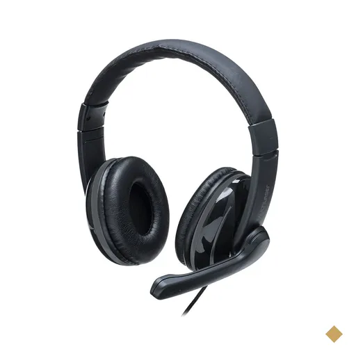 Headset Pro Conexão P2/P3 Cabo de 210cm Preto Multi - PH316OUT [Reembalado]