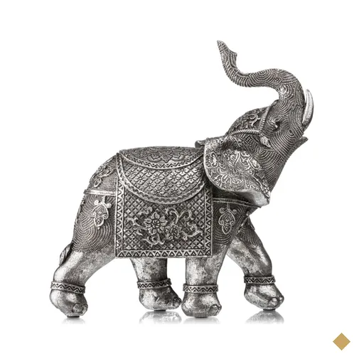 Elefante Decorativo Raj Poliresina Uphome - UD350OUT [Reembalado]