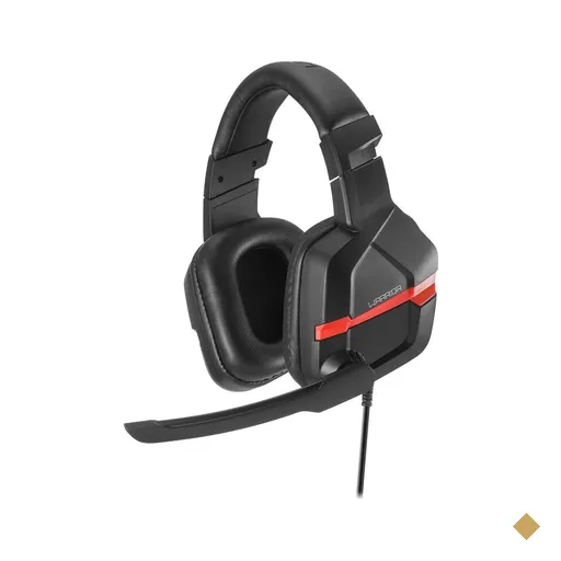 Headset Gamer Askari P2 Stereo PC Vermelho Warrior - PH293OUT [Remanufaturado]