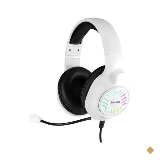 Headset GALAX Sonar LED RGB SNR-02 7.1 Virtual Surround USB - Branco