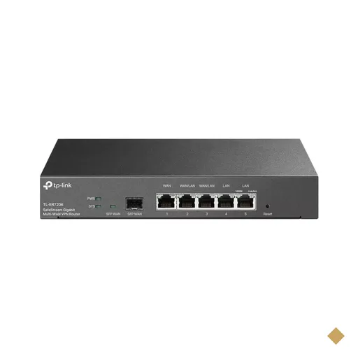 Roteador TP-Link 4-Portas + 2-Portas WAN (SFP/RJ45) VPN Gigabit Multi-WAN…