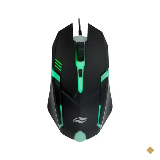Mouse C3Tech Gamer MG-05BK Óptico LED 1600dpi USB Preto