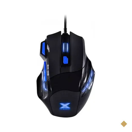 Mouse Vinik VX Gaming Black Widow GM104 Óptico 2400dpi LED USB Preto