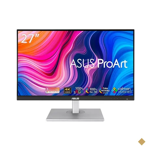 Monitor Profissional ASUS 27″ ProArt LED IPS 4K Wide (3840x2160 / 60Hz / 5ms…