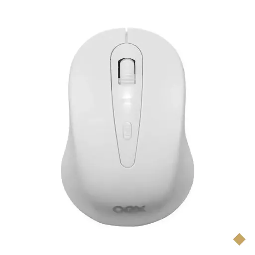 Mouse OEX Stock MS-408 Optical Wireless Branco