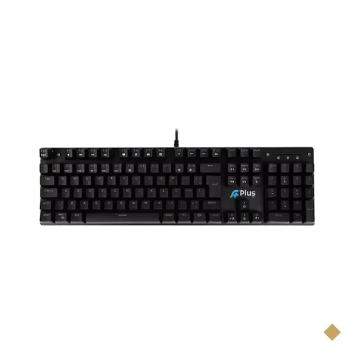 Teclado Mecânico A+Plus Tech Khan LED RGB Rainbow com Switch Outemu Red ABNT2