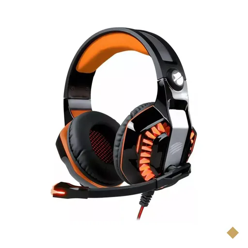 Headset OEX Gamer Beast Surround 7.1 XR USB - Preto/Laranja