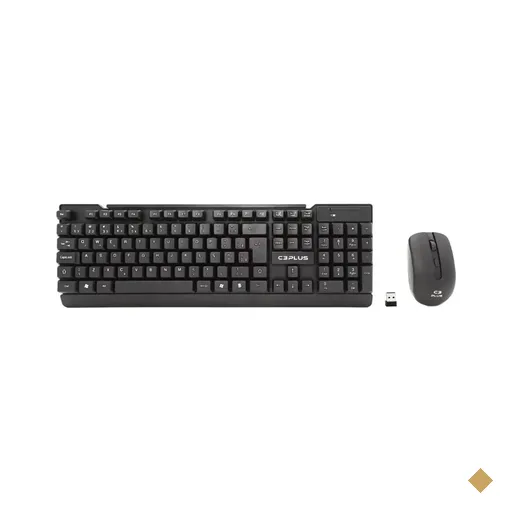 Kit Teclado e Mouse C3Tech K-W11BKV2 Wireless