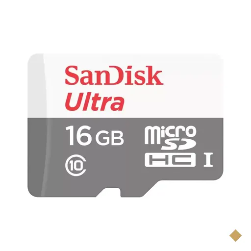 Cartão SanDisk 16GB Ultra microSD (Classe 10) microSDHC/microSDXC UHS-I…