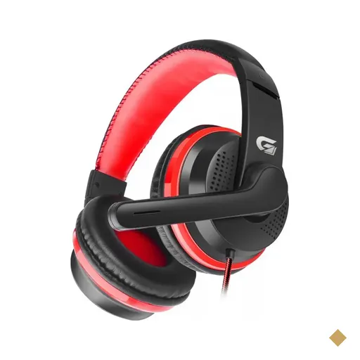 Headset Fortrek Spider Black P3 Preto/Vermelho