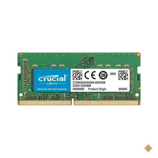 Memória Notebook Crucial 8GB DDR4 SO-DIMM 2666MHz 1.2V (Memória compatível…