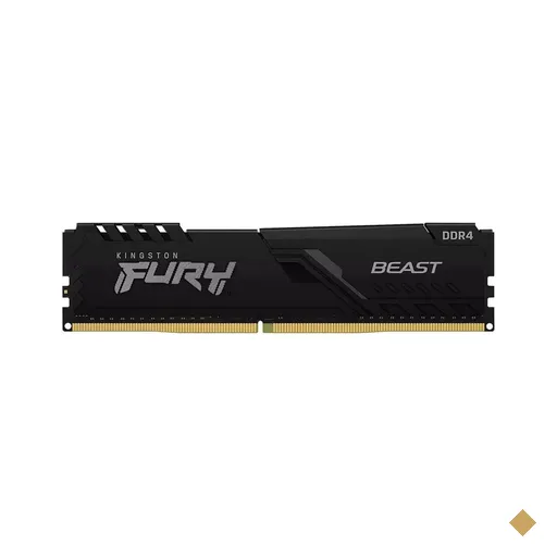 Memória Kingston Fury Beast 16GB DDR4 2666MHz PC4-21300