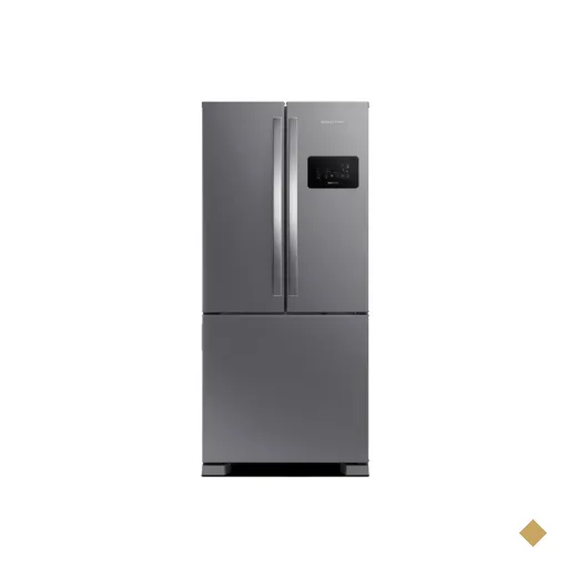 Geladeira Brastemp Frost Free French Door A+++ 554 Litros Cor Inox - BRO85AK