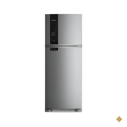 Geladeira Brastemp Frost Free Duplex A+++ 463 Litros Cor Inox com Fresh Box e…
