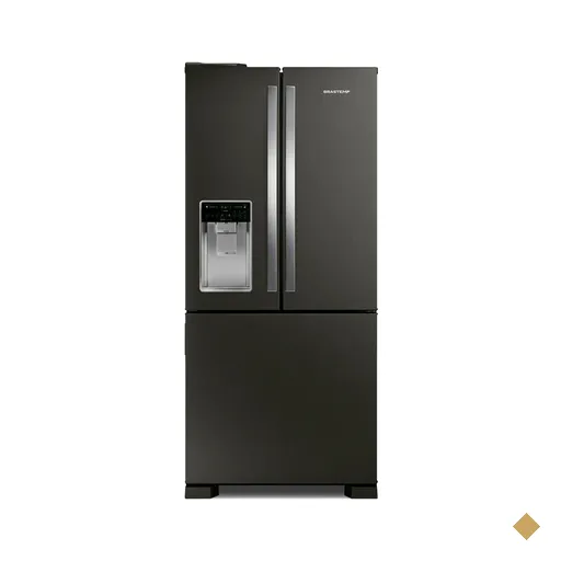 Geladeira Brastemp Eclipse Collection Frost Free Inverter French Door Água e…