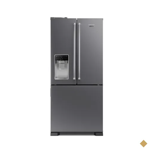 Geladeira Brastemp Gourmand Frost Free French Door Água e Gelo na Porta 515…