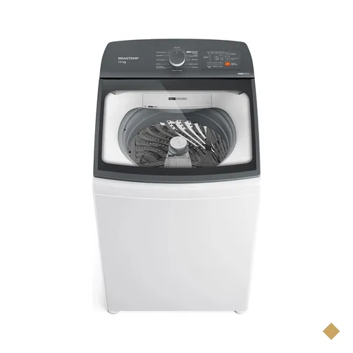 Máquina de Lavar Brastemp 14Kg Branca com Ciclo Tira Manchas Advanced e Smart…